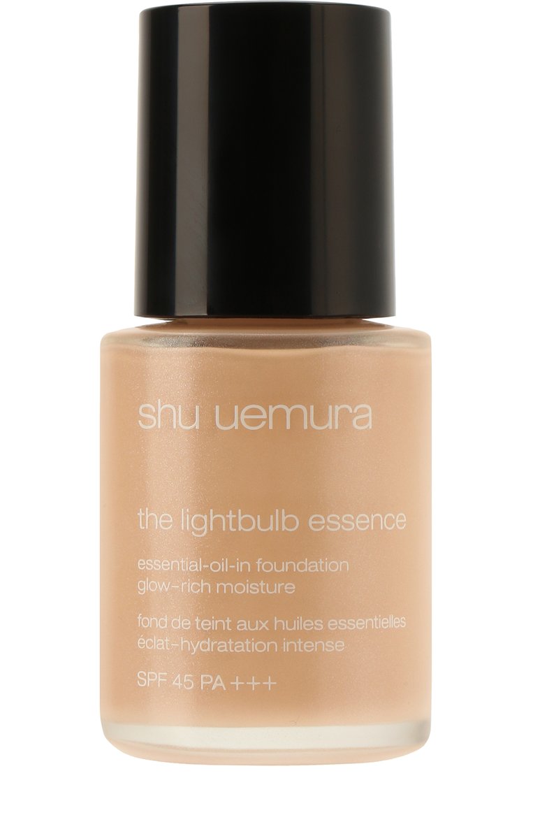 Тональная эссенция the lightbulb essence, оттенок 375 (30ml) SHU UEMURA  цвета, арт. 4935421646130 | Фото 1 (Статус проверки: Проверена категория; Нос: Не проставлено; Материал внутренний: Не назначено; Региональные ограничения белый список (Axapta Mercury): Не проставлено; SPF фильтр: Высокий (35-50+))