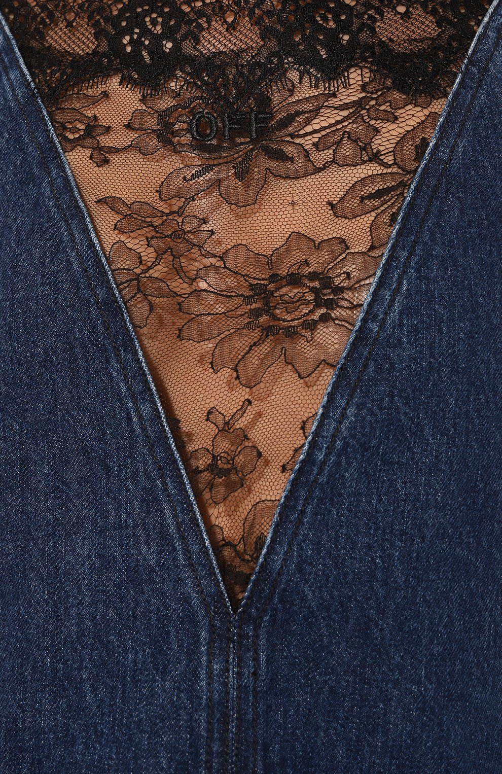 Джинсовый топ OFF-WHITE, арт. 0WYP001F24DEN001, фото 5