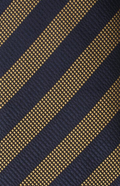 Шелковый галстук ZEGNA темно-синего цвета по цене 18950 руб., арт. Z8D85/1XW, фото 3 Шелковый галстук ZEGNA, арт. Z8D85/1XW, фото 3