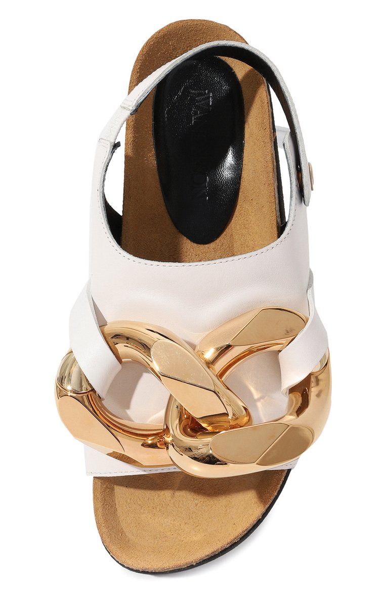 Кожаные сандалии chain JW ANDERSON, арт. ANW38004A 101J, фото 1