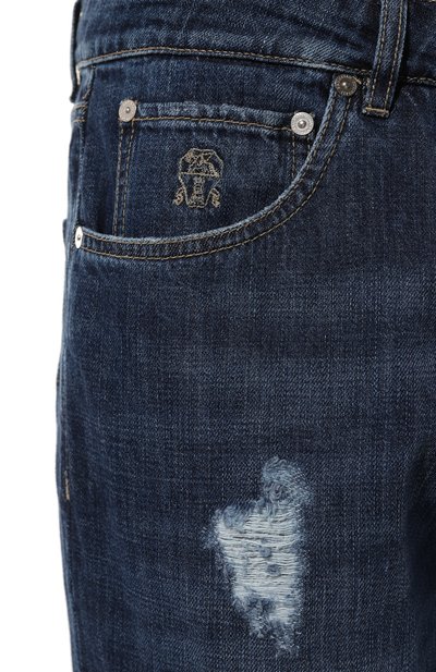 Джинсы leisure fit BRUNELLO CUCINELLI, арт. M0Z37B2279, фото 5