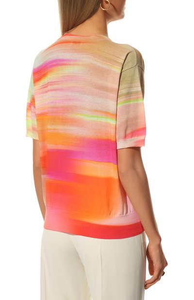 Хлопковый топ DRIES VAN NOTEN разноцветного цвета по цене 54950 руб., арт. 221-011294-4718, фото 4 Хлопковый топ DRIES VAN NOTEN, арт. 221-011294-4718, фото 4