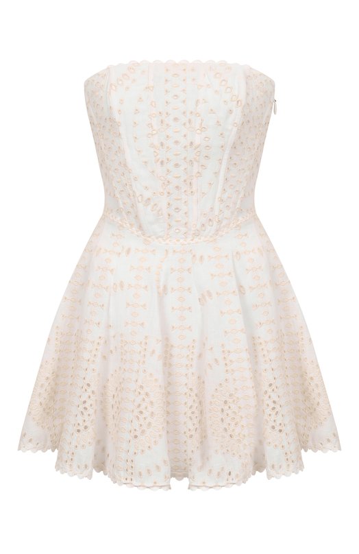 Платье из хлопка и льна Charo Ruiz Ibiza 254601 Белый 254601