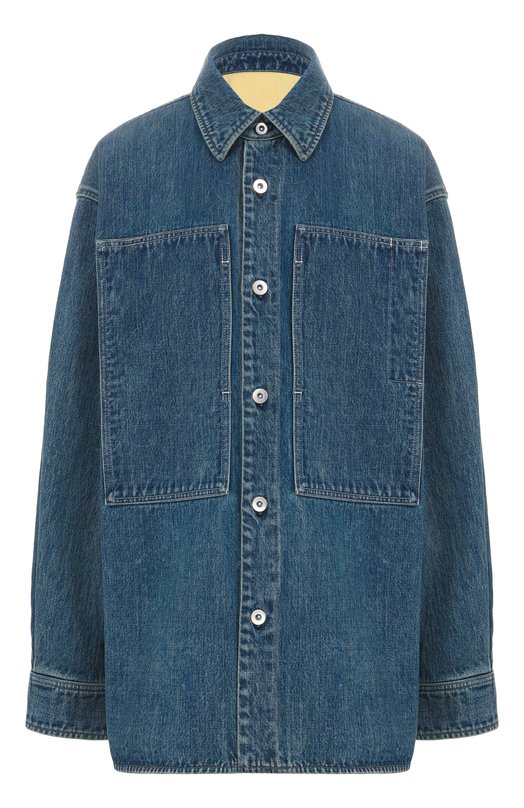 Джинсовая рубашка Jil Sander J47DL0159-J45291 Синий J47DL0159-J45291