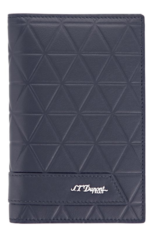 Кожаная обложка для паспорта S.T. Dupont 161614 Синий 161614