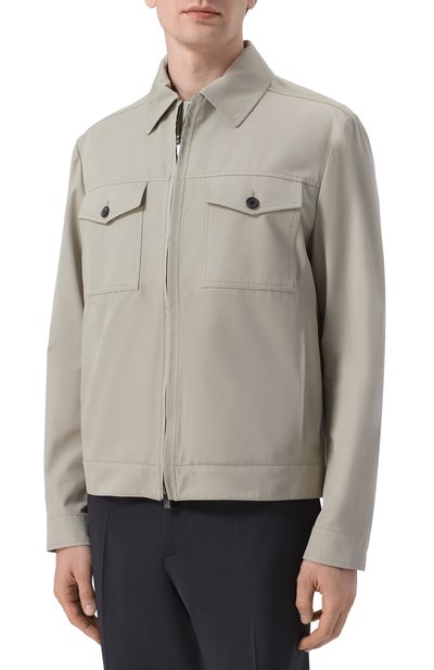 Куртка из хлопка и шерсти CORNELIANI, арт. 27LI55/2714112, фото 3