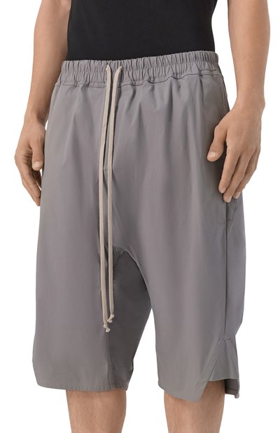 Хлопковые шорты RICK OWENS, арт. RU02F4373/TE, фото 3