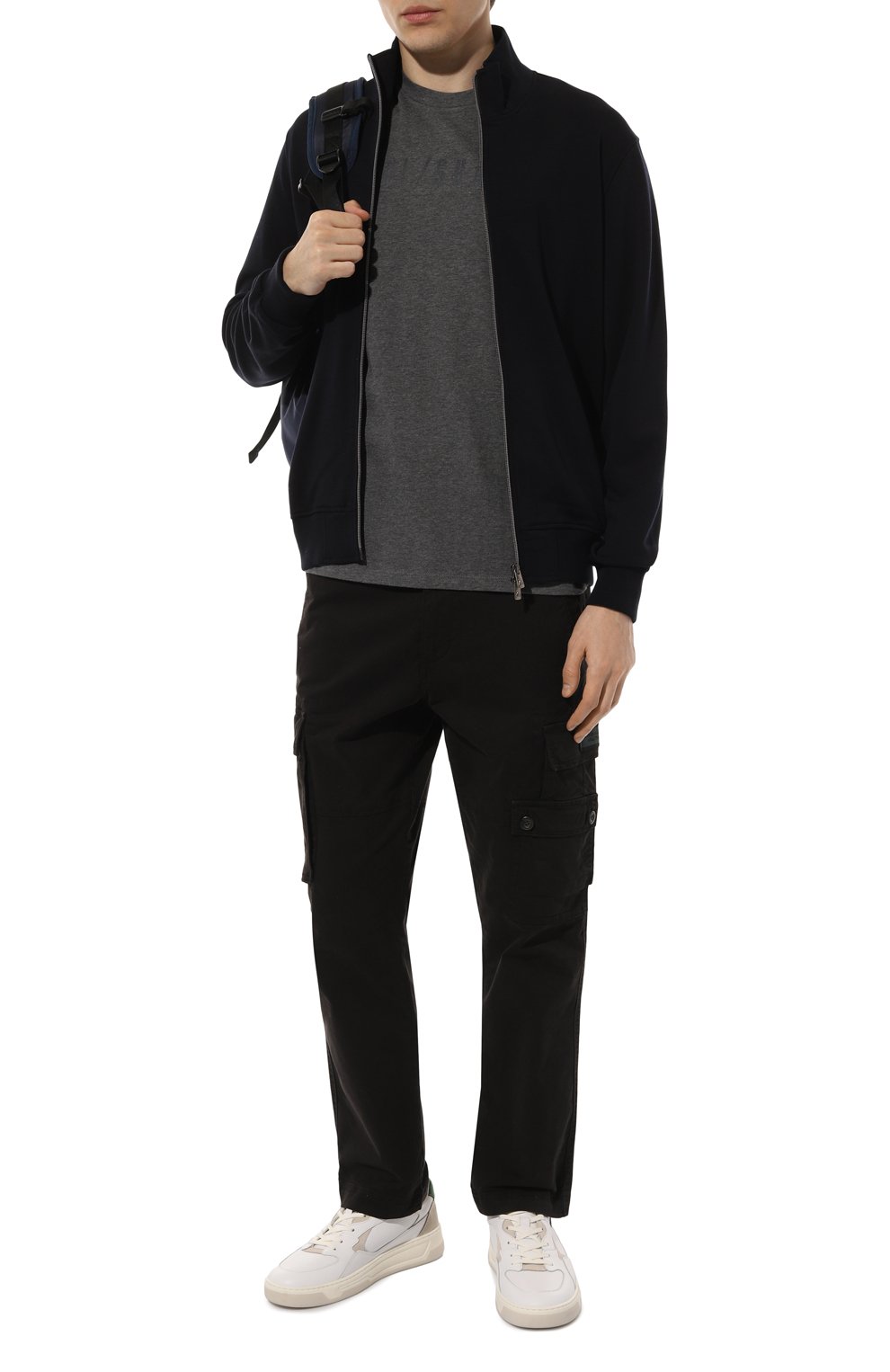 Хлопковая футболка PAUL&SHARK, арт. 14311638, фото 2