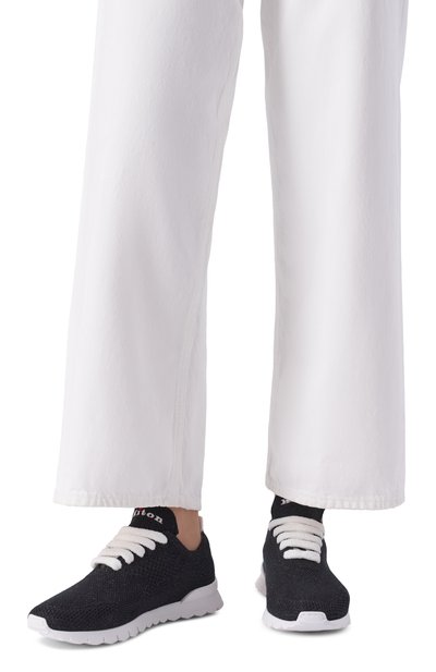 Текстильные кроссовки fit KITON черного цвета по цене 98900 руб., арт. DSSFITSN00847, фото 2 Текстильные кроссовки fit KITON, арт. DSSFITSN00847, фото 2