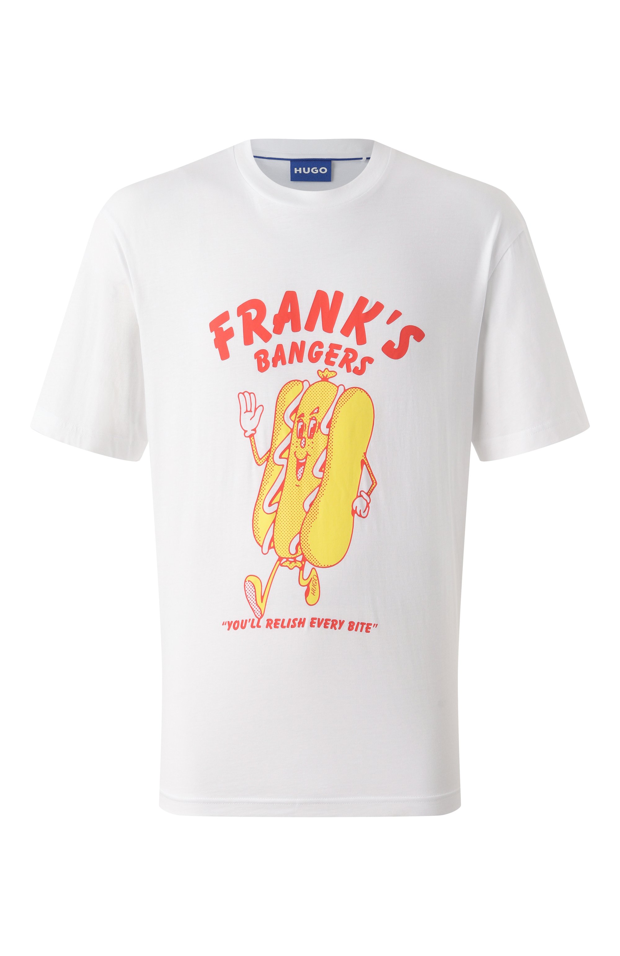 Хлопковая футболка HUGO BLUE, арт. 50532123, фото 1