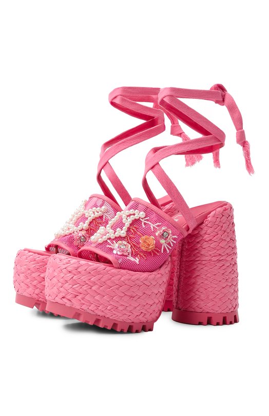 Босоножки Bluebell Naked Wolfe BLUEBELL Розовый BLUEBELL