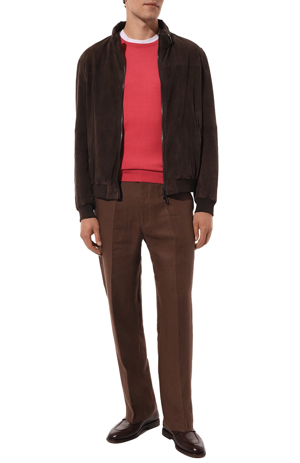 Шелковый джемпер ANDREA CAMPAGNA, арт. 43112/23503, фото 2