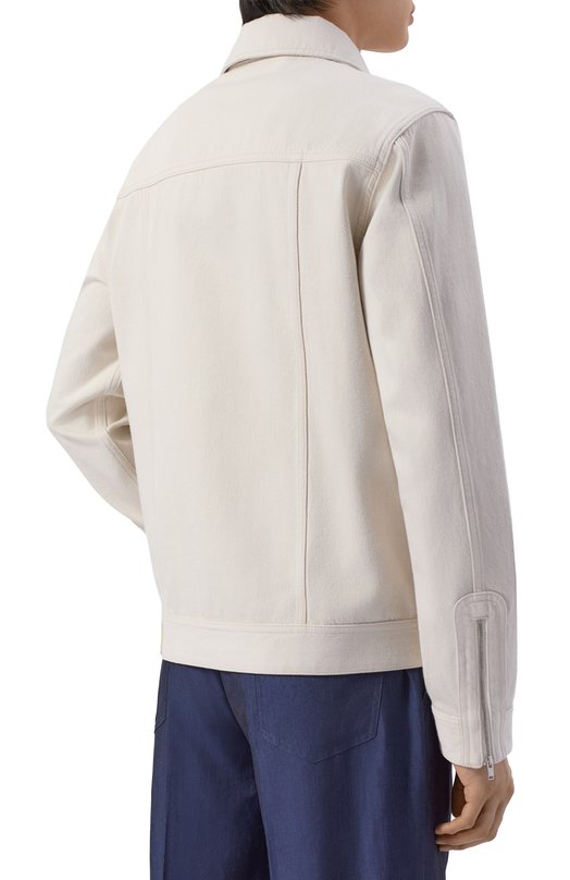 Джинсовая куртка MVST M26.2PM.J001-60/F117 Белый  M26.2PM.J001-60/F117 Фото 4