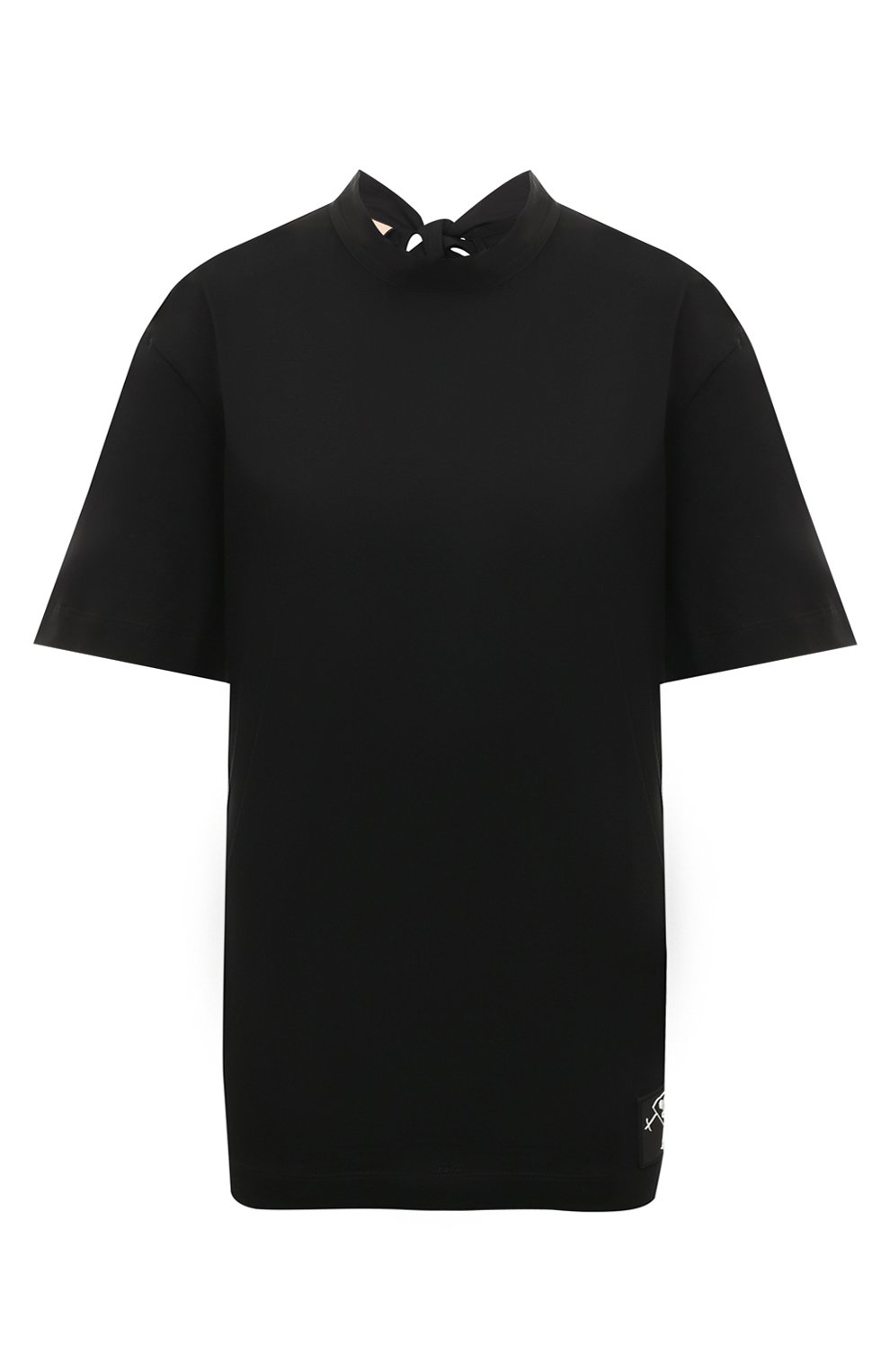 Хлопковая футболка PLAN C черного цвета по цене 22500 руб., арт. THCJE01JHU/TJ002, фото 1 Хлопковая футболка PLAN C, арт. THCJE01JHU/TJ002, фото 1