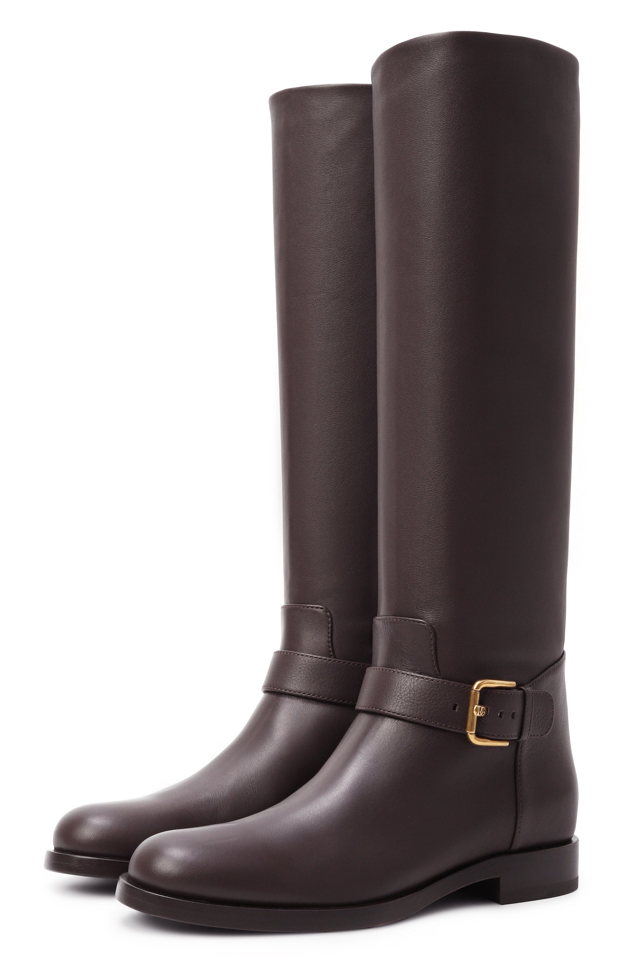 Кожаные сапоги day classic DOLCE & GABBANA, арт. CU1221/A0831, фото 1