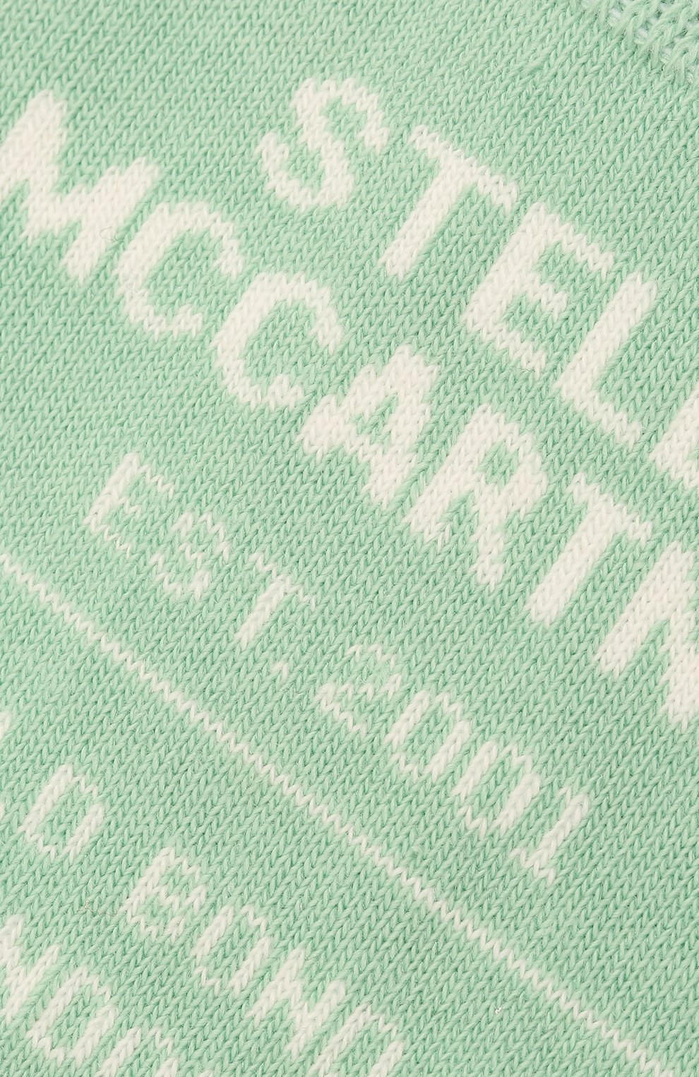 Носки STELLA MCCARTNEY светло-зеленого цвета по цене 6450 руб., арт. 603074/S7229, фото 2 Носки STELLA MCCARTNEY, арт. 603074/S7229, фото 2