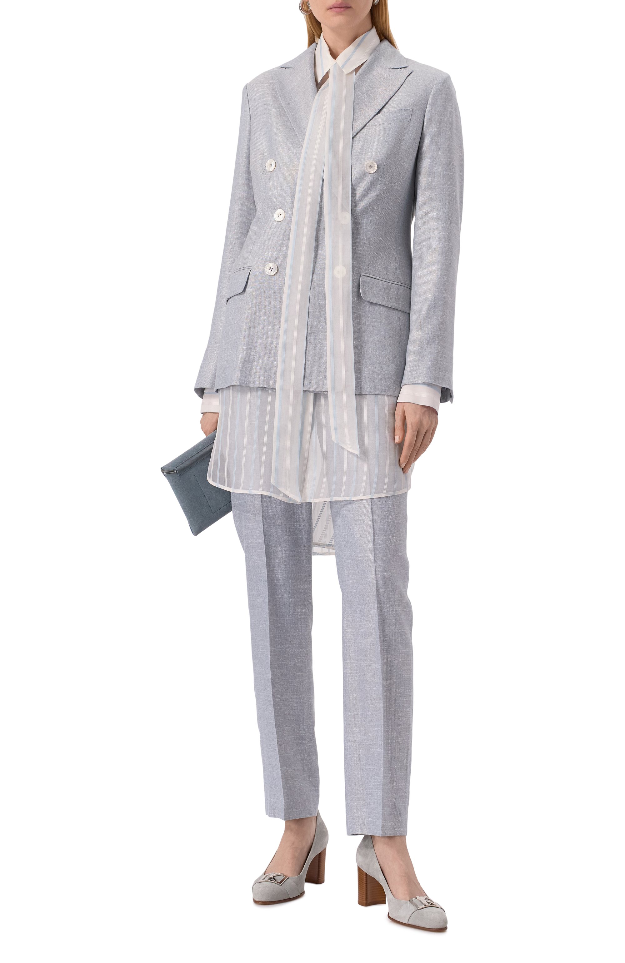 Брюки из вискозы KITON, арт. D48125K0919B09, фото 2