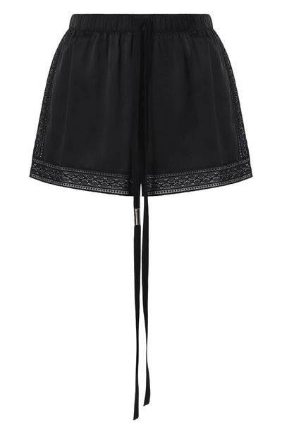 Женские шелковые шорты ANN DEMEULEMEESTER, арт. B0014341/FA134