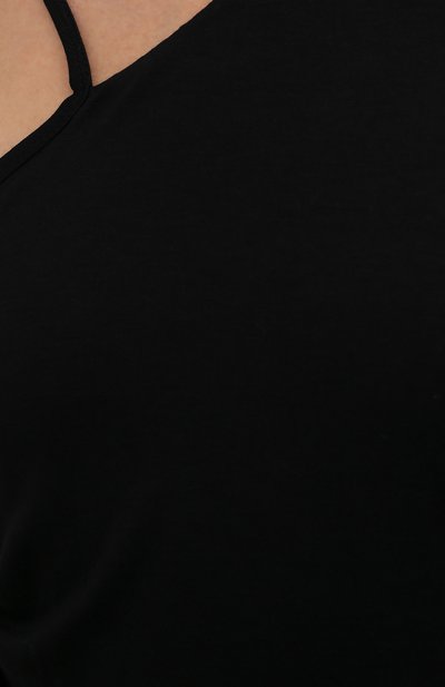Платье из вискозы HELMUT LANG черного цвета по цене 36250 руб., арт. L04HW601, фото 5 Платье из вискозы HELMUT LANG, арт. L04HW601, фото 5