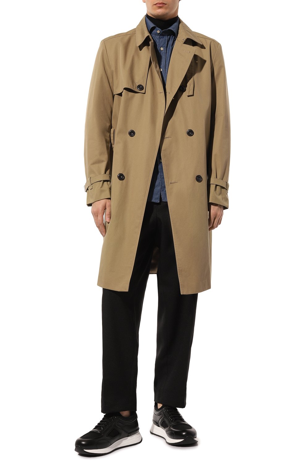 Комбинированные кроссовки STEFANO RICCI черного цвета по цене 94150 руб., арт. UV26EG6471/TSNP, фото 2 Комбинированные кроссовки STEFANO RICCI, арт. UV26EG6471/TSNP, фото 2