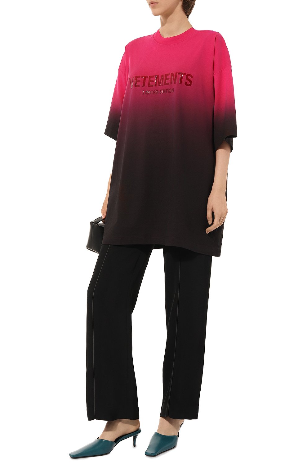Хлопковая футболка VETEMENTS, арт. UE54TR160H, фото 2