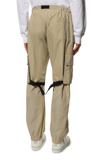 Хлопковые джоггеры OFF-WHITE, арт. 0MCF031S22FAB001, фото 4