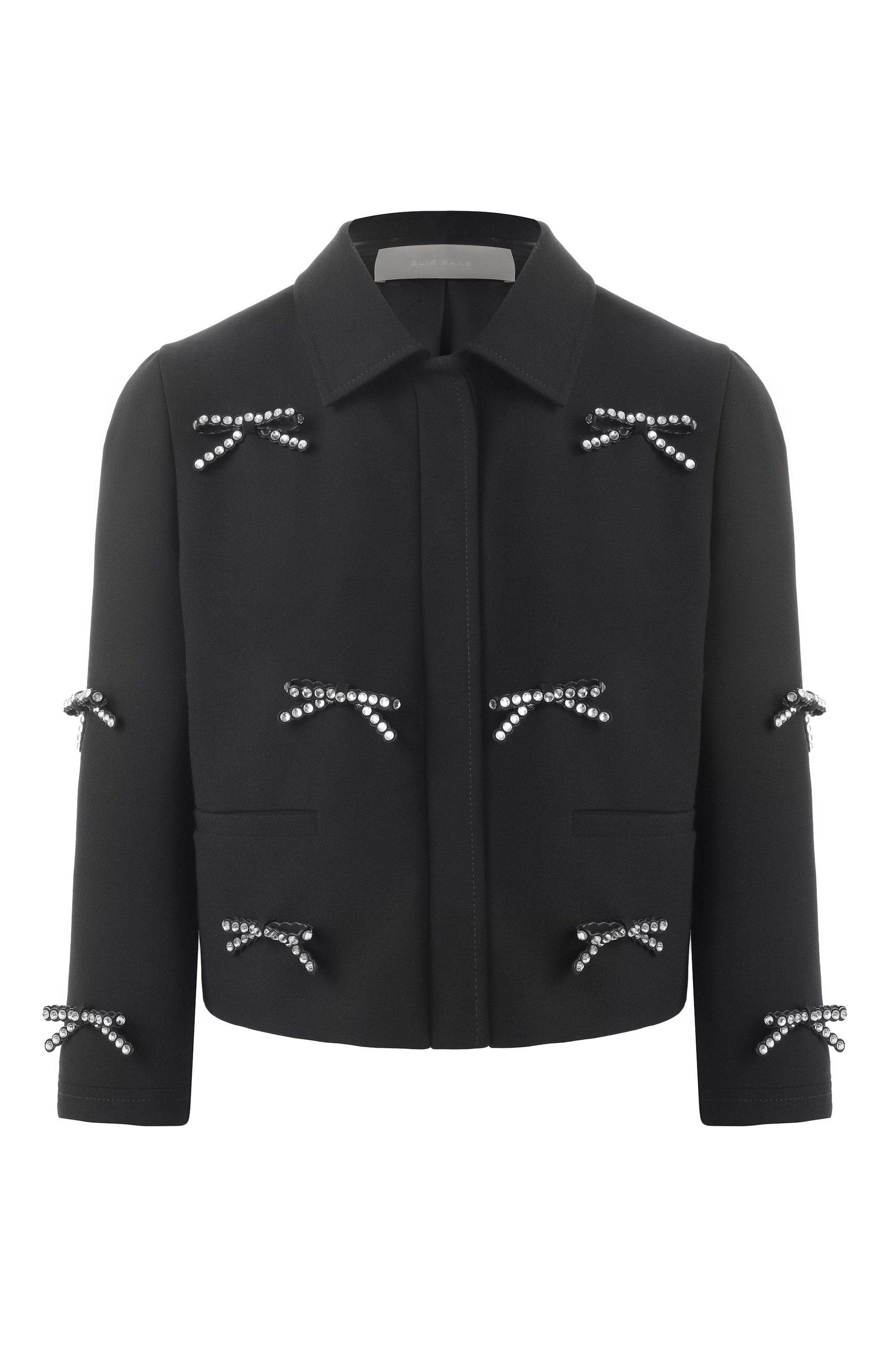 Жакет с отделкой стразами ELIE SAAB, арт. J0108, фото 1