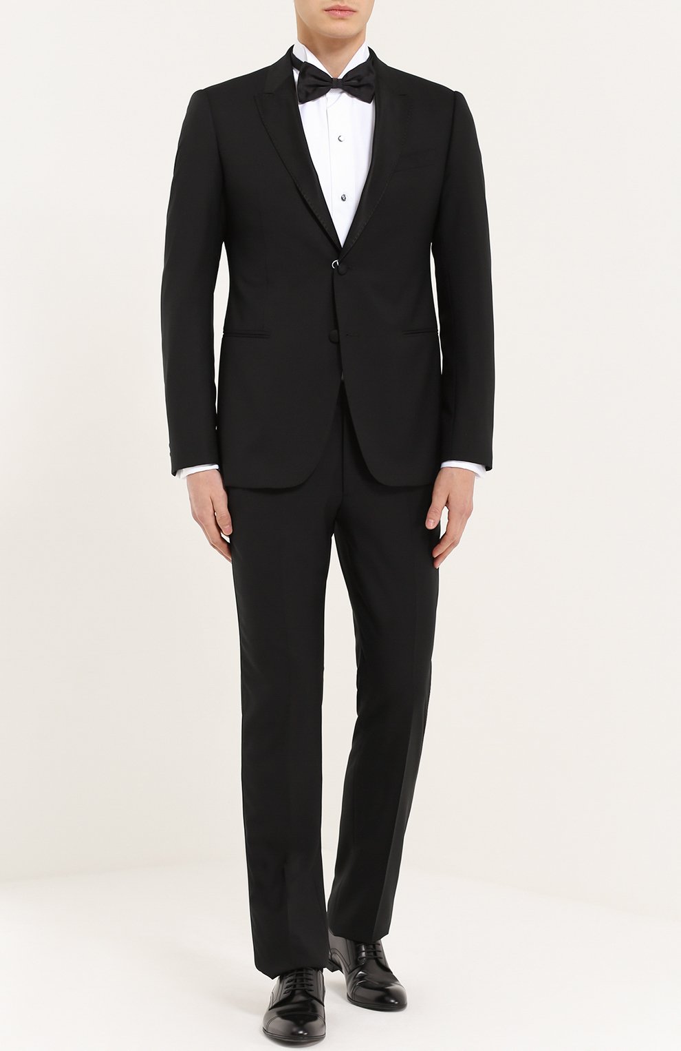 Хлопковая сорочка под смокинг с воротником бабочка ZEGNA, арт. 8019609MENSM, фото 2