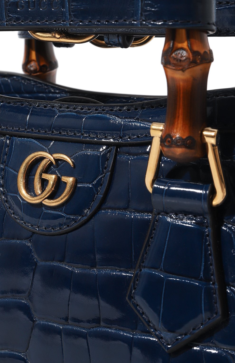 Сумка diana mini из кожи аллигатора GUCCI, арт. 655661 EV40T, фото 3