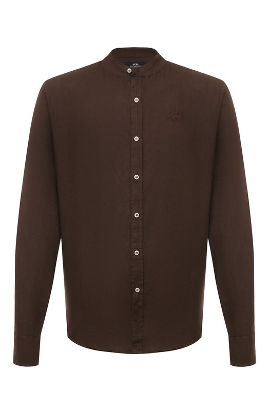 

Льняная рубашка La Martina, Коричневый