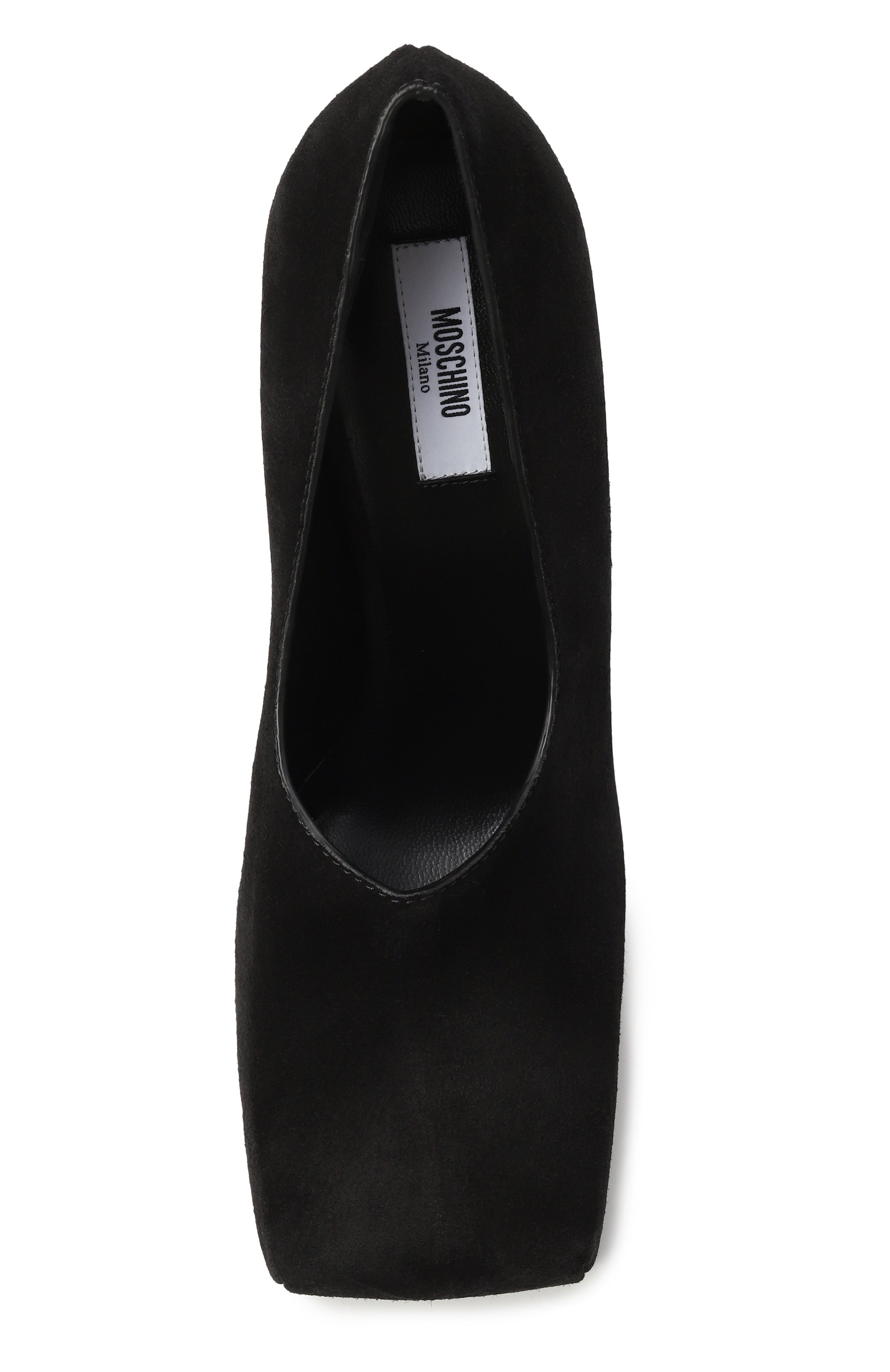 Замшевые туфли MOSCHINO, арт. MA1013AC0N/ME0, фото 6