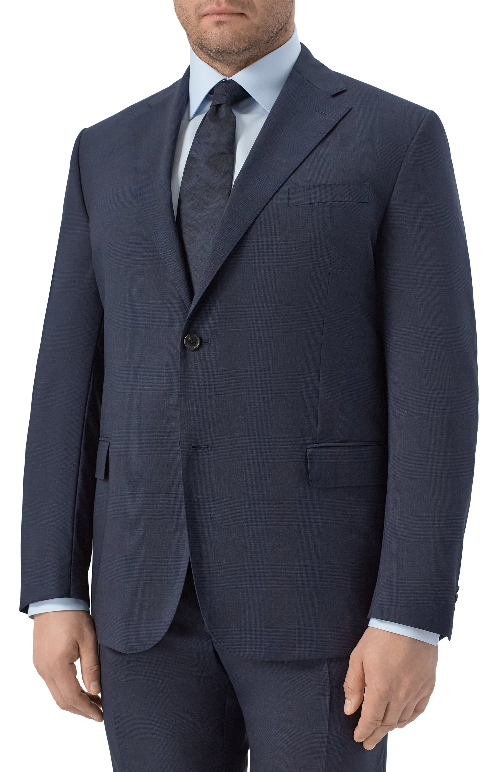 Шерстяной костюм CORNELIANI темно-синего цвета по цене 193500 руб., арт. 276008/2717466_SET, фото 2 Шерстяной костюм CORNELIANI, арт. 276008/2717466_SET, фото 2
