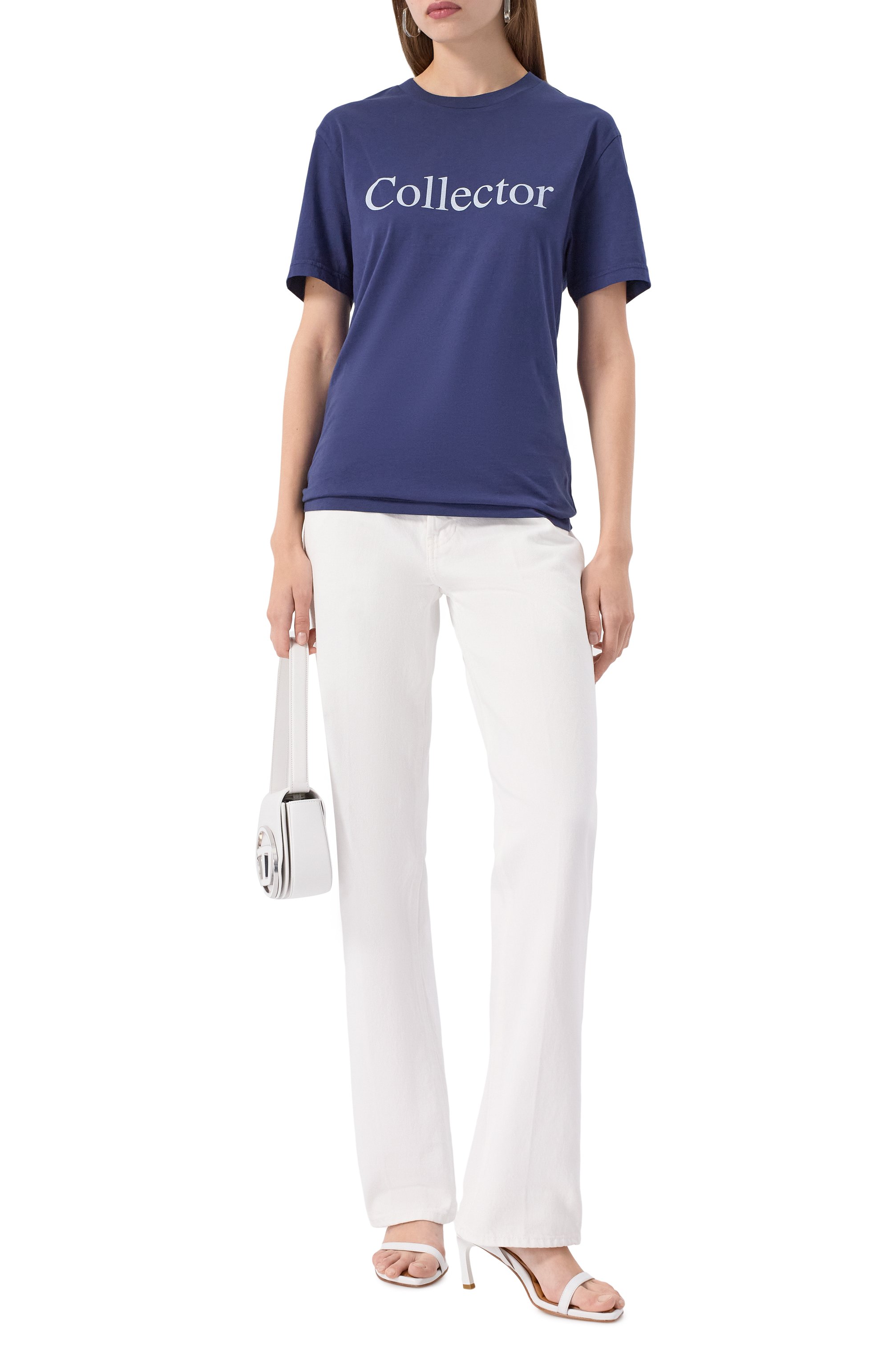 Хлопковая футболка frame x sotheby's FRAME DENIM, арт. ME25JTE015, фото 2