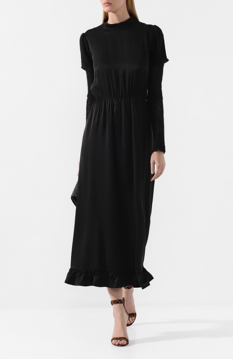 Платье-миди TELA черного цвета по цене 41850 руб., арт. 01 7985 01 9937, фото 2 Платье-миди TELA, арт. 01 7985 01 9937, фото 2