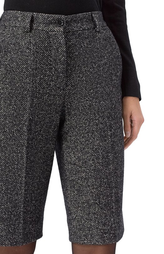Шерстяные шорты Dolce & Gabbana FTDD0T/FCBAJ Серый  FTDD0T/FCBAJ Фото 5