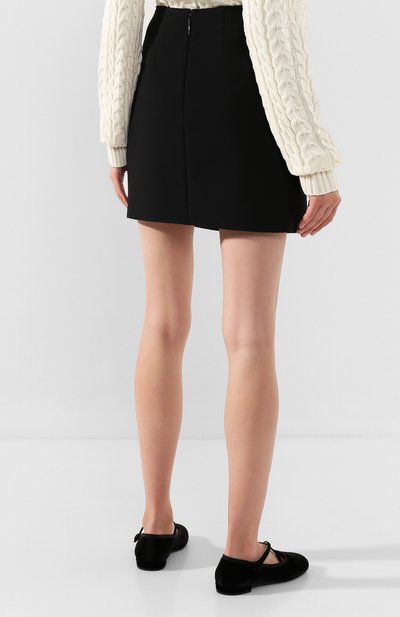 Юбка MSGM черного цвета по цене 19950 руб., арт. 2741MDD03 195600, фото 4 Юбка MSGM, арт. 2741MDD03 195600, фото 4