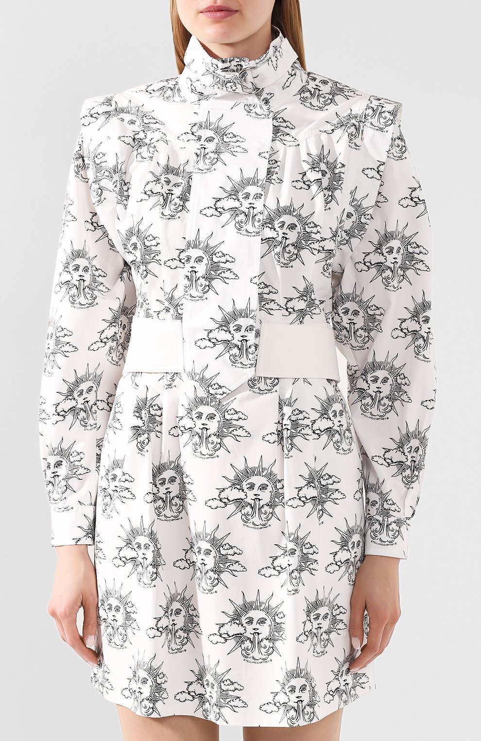 Хлопковое платье STELLA MCCARTNEY, арт. 600564/S0A19, фото 3