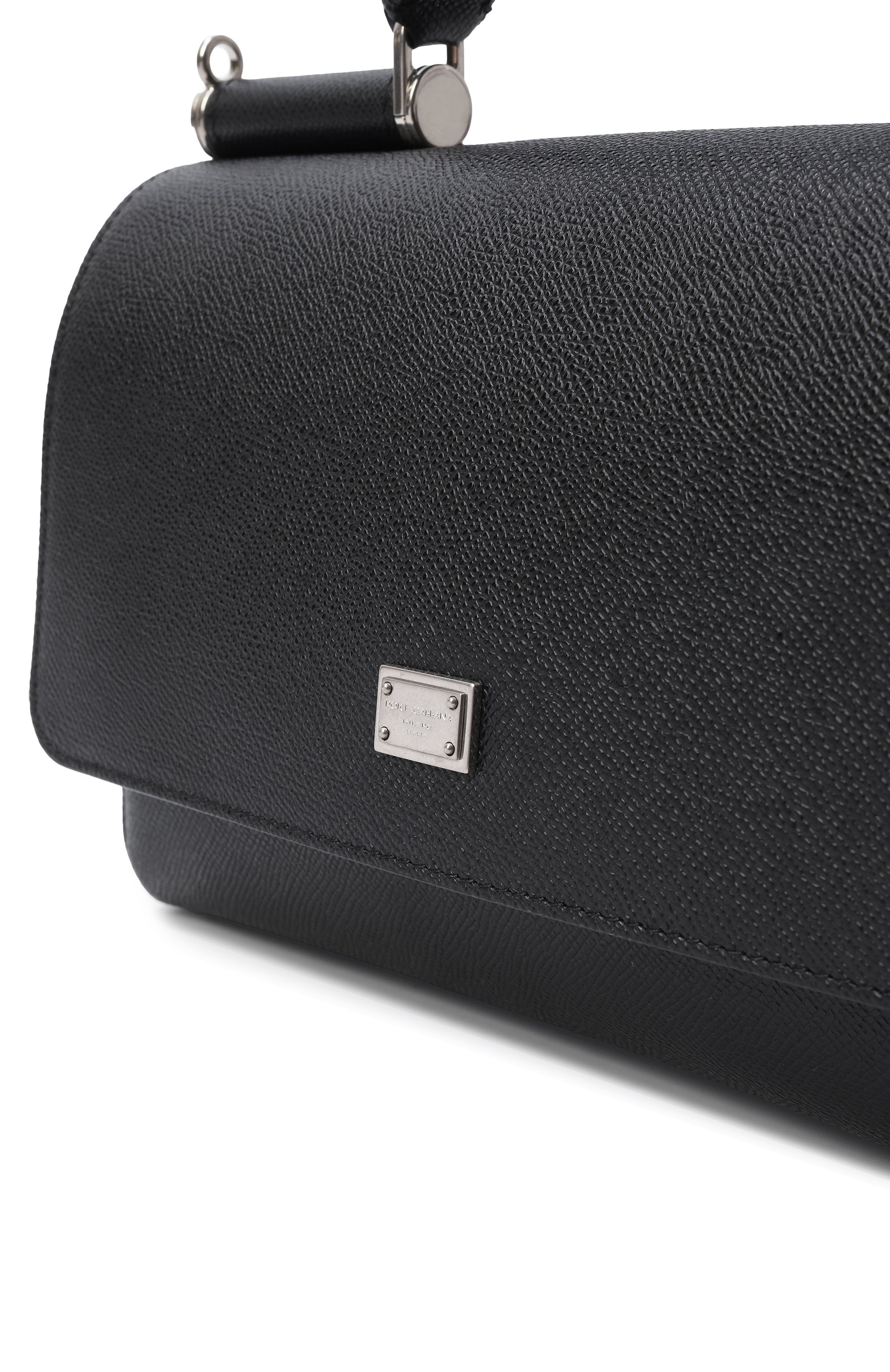 Сумка sicily DOLCE & GABBANA черного цвета по цене 241500 руб., арт. BM2516/BG065, фото 3 Сумка sicily DOLCE & GABBANA, арт. BM2516/BG065, фото 3