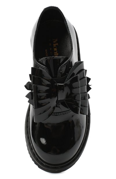 Кожаные туфли MONTELPARE TRADITION черного цвета по цене 17000 руб., арт. MT14157/PIUMA/28-35, фото 4 Кожаные туфли MONTELPARE TRADITION, арт. MT14157/PIUMA/28-35, фото 4