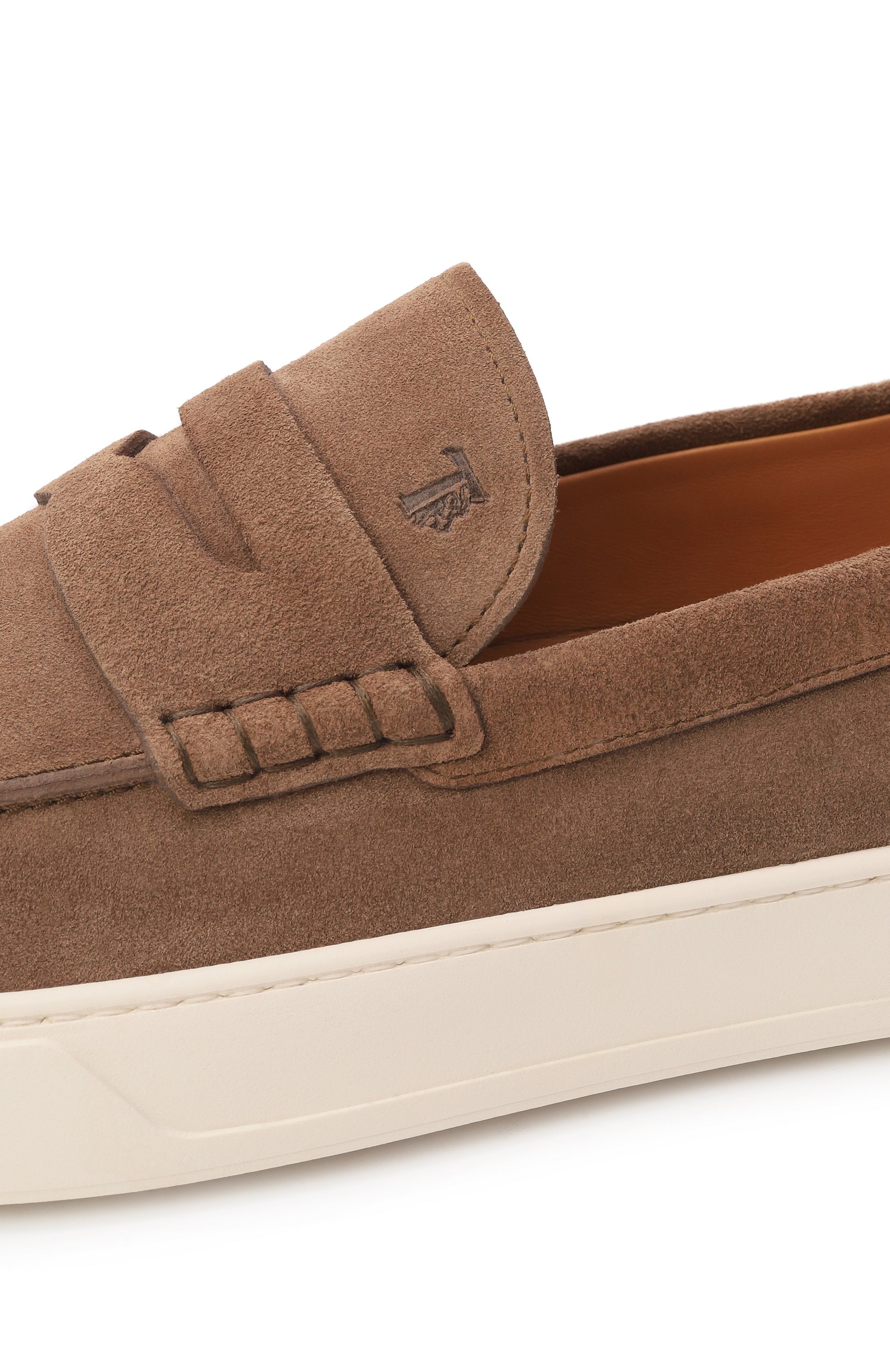 Замшевые пенни-лоферы TOD’S, арт. XXM04L00640RE0, фото 7