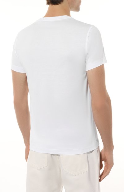 Хлопковая футболка BURBERRY, арт. 8053422, фото 4