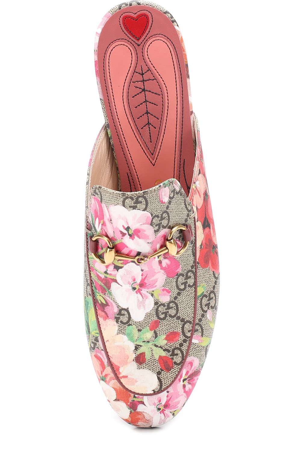 Сабо princetown из текстиля с принтом GUCCI, арт. 432772/KU2P0, фото 5