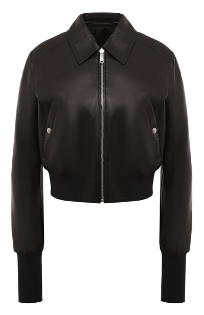 Кожаный бомбер PRADA, арт. 58983-1RP0-F0002, фото 1