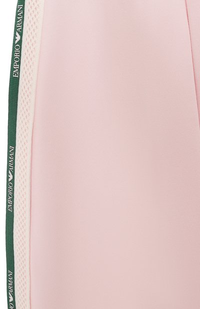 Хлопковая юбка EMPORIO ARMANI светло-розового цвета по цене 18900 руб., арт. EG000075/AF10126, фото 3 Хлопковая юбка EMPORIO ARMANI, арт. EG000075/AF10126, фото 3