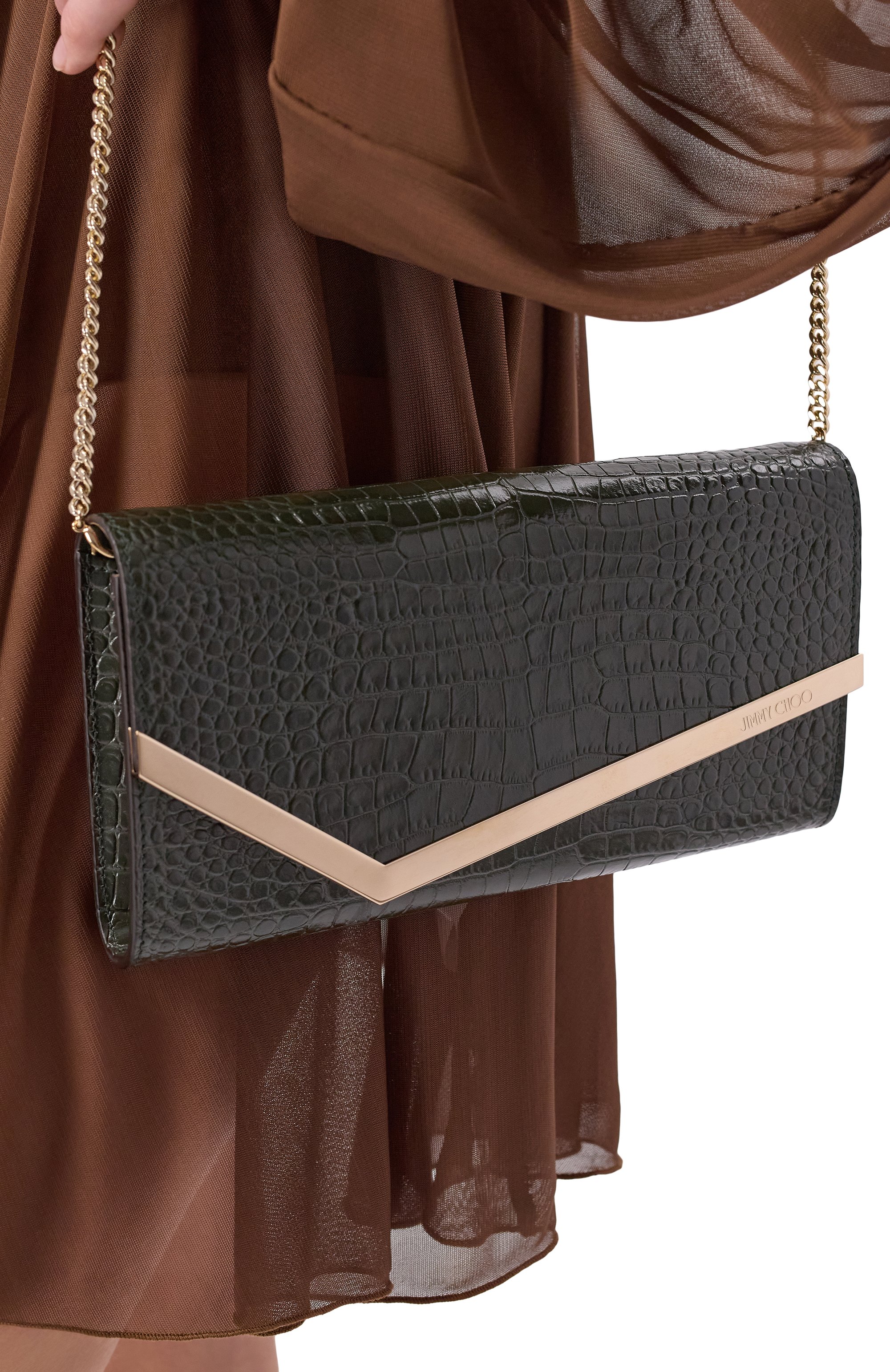 Клатч emmie JIMMY CHOO, арт. EMMIE/JZI, фото 2