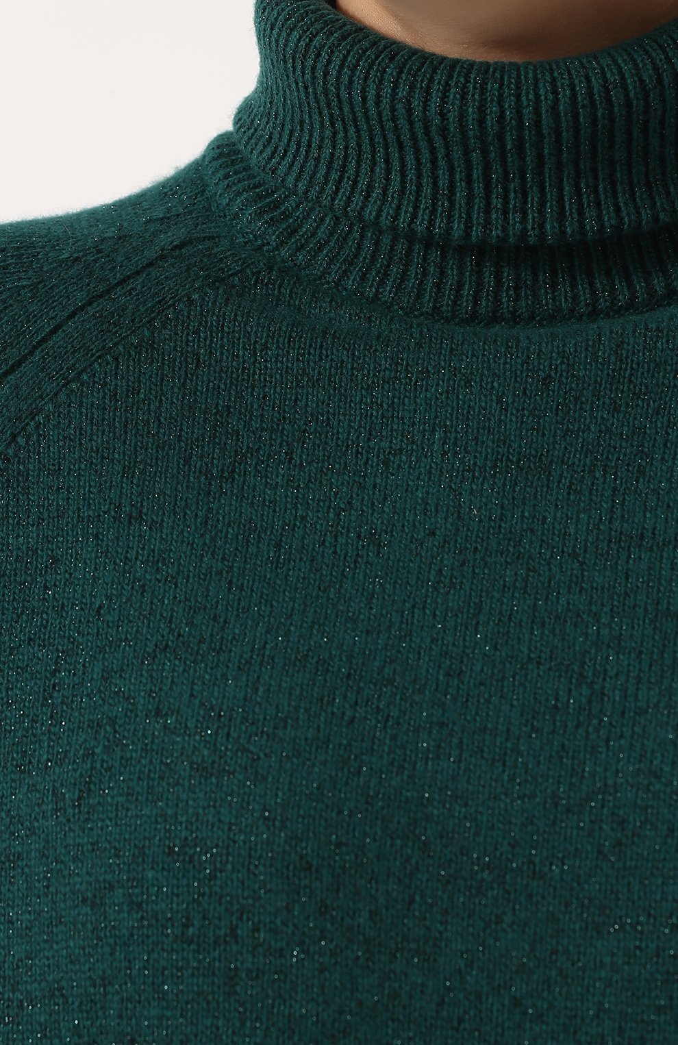 Шерстяной укороченный свитер с металлизированной нитью ZADIG AND VOLTAIRE, арт. WFMS1101F, фото 5