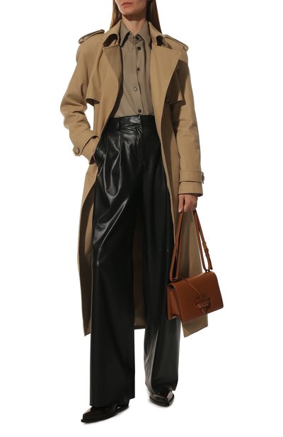 Рубашка из шерсти и кашемира ANI D. ZOP бежевого цвета по цене 100980 руб., арт. ani-022-02, фото 2 Рубашка из шерсти и кашемира ANI D. ZOP, арт. ani-022-02, фото 2