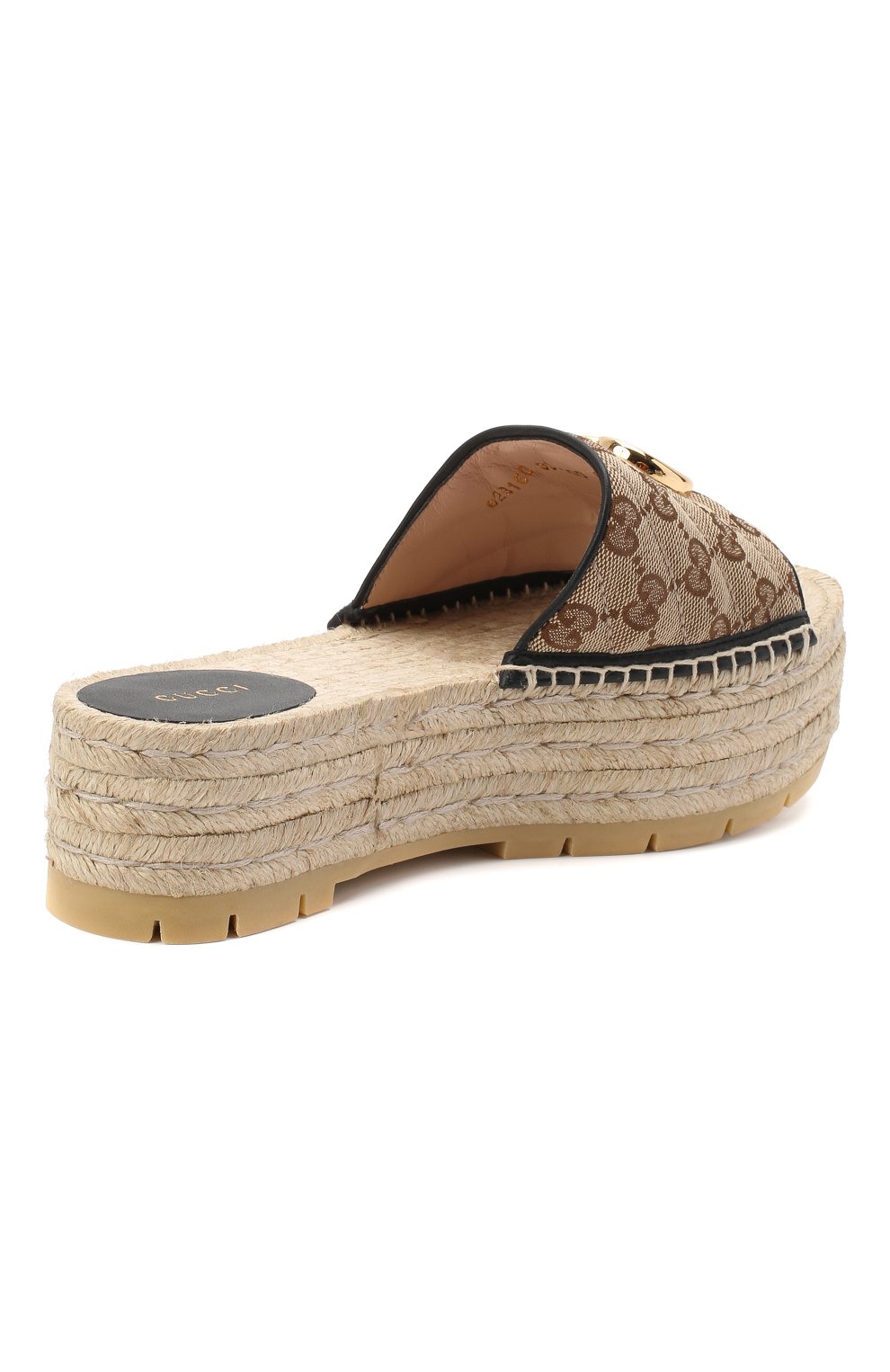 Текстильные сабо pilar GUCCI, арт. 623160/KQWM0, фото 4