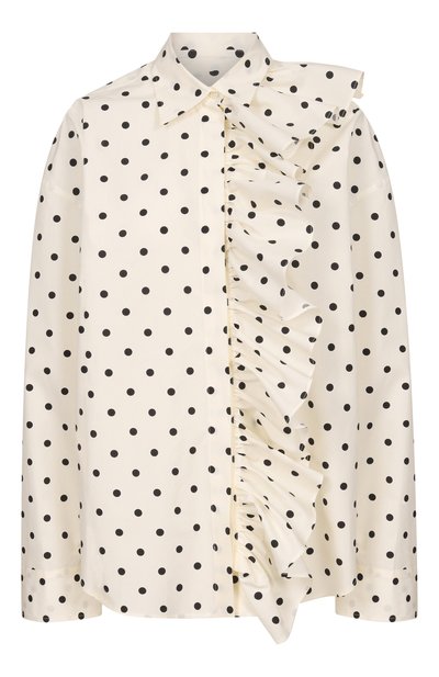 Женская хлопковая рубашка MSGM, арт. 4042MDE08/267353