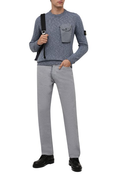Свитер из шерсти и хлопка STONE ISLAND, арт. 7515532D3, фото 2